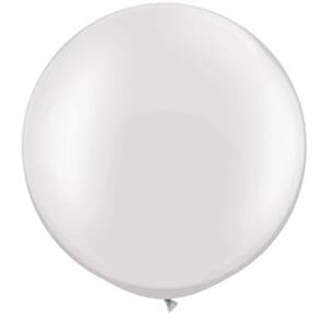 Qualatex Balloons Pearl White 76cm