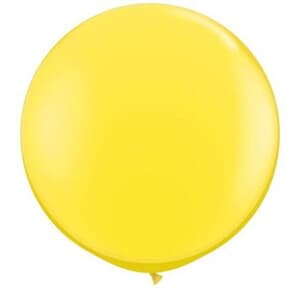 Qualatex Balloons Yellow 90cm #