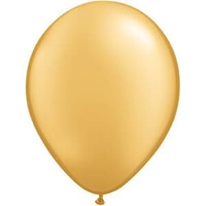 Qualatex Balloons Gold 5" (12cm)