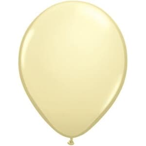 Qualatex Balloons Ivory Silk 5" (12cm)