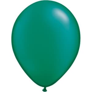 Qualatex Balloons Pearl Emerald Green 12cm #