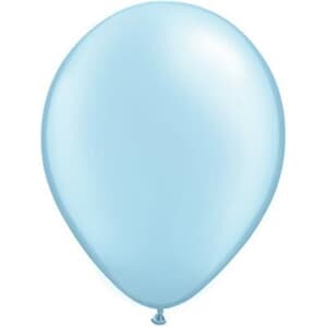 Qualatex Balloons Pearl Light Blue 5" (12cm)