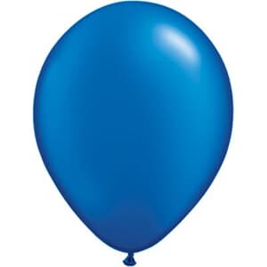 Qualatex Balloons Pearl Sapphire Blue 12cm #