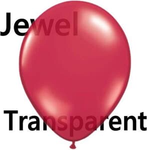 Qualatex Balloons Jewel Ruby Red 5" (12cm)