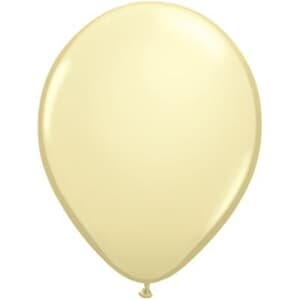 Qualatex Balloons Ivory Silk 28cm