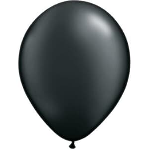 Qualatex Balloons Pearl Onyx Black 28cm