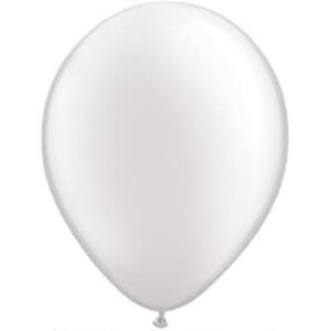 Qualatex Balloons Pearl White 28cm