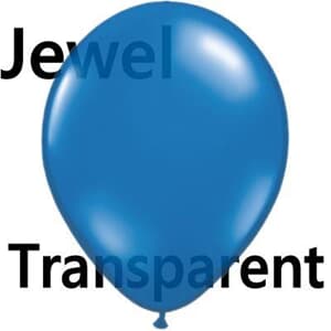 Qualatex Balloons Jewel Sapphire Blue 28cm