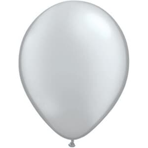 Qualatex Balloons Silver 28cm