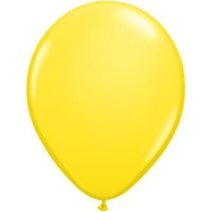 Qualatex Balloons Yellow 28cm