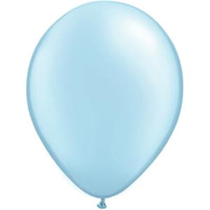 Qualatex Balloons Pearl Light Blue 40cm