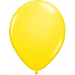 Qualatex Balloons Yellow 40cm