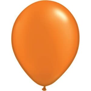 Qualatex Balloons Pearl Mandarin Orange 28cm