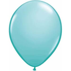 Qualatex Balloons Caribbean Blue 28cm.