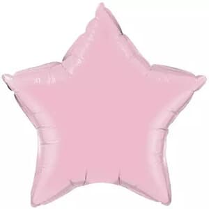 Star Foil Pearl Pink 50cm Unpackaged