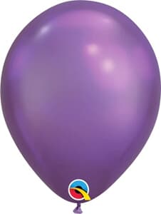 Qualatex Balloons Chrome Purple 28cm