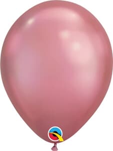Qualatex Balloons Chrome Mauve/ Pink 28cm
