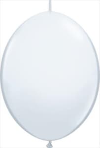 Quicklink Balloons 30cm White Qualatex