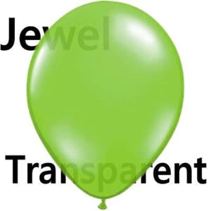 Qualatex Balloons Jewel Lime 28cm