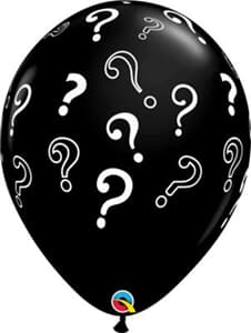 Qualatex Balloons Onyx Black ? 40cm