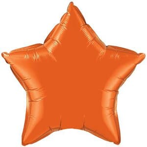 Star Foil Orange 50cm