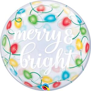 Merry & Bright Lights Bubble 55cm #