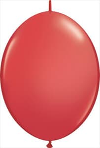 Quicklink Balloons 15cm Red Qualatex