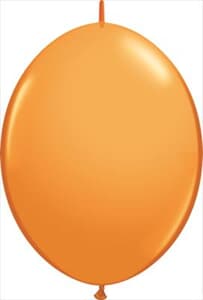 Quicklink Balloons 15cm Orange Qualatex