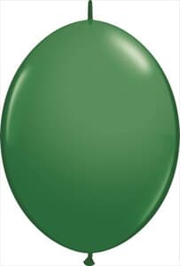 Quicklink Balloons 15cm Green Qualatex
