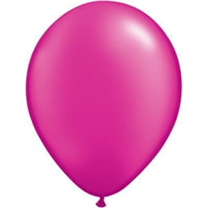 Qualatex Balloons Pearl Magenta 28cm